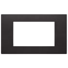 VIMAR - PLACCA 4M NERO 30654.02