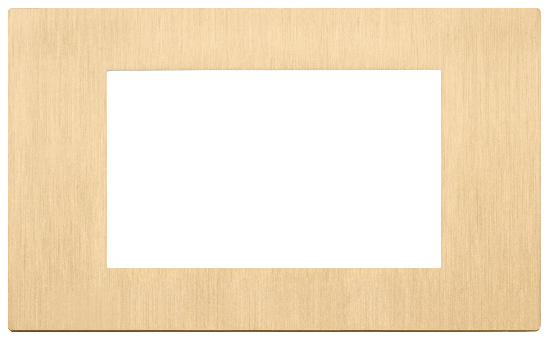 VIMAR - PLACCA 4M ORO SPAZZOLATO 30654.70.01