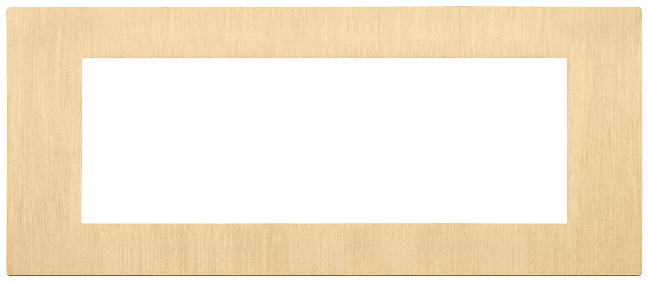 VIMAR - PLACCA 7M ORO SPAZZOLATO 30657.70.01