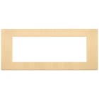 VIMAR - PLACCA 7M ORO SPAZZOLATO