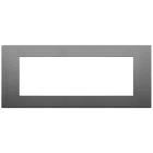 VIMAR - PLACCA 7M INOX SATINATO 30657.72