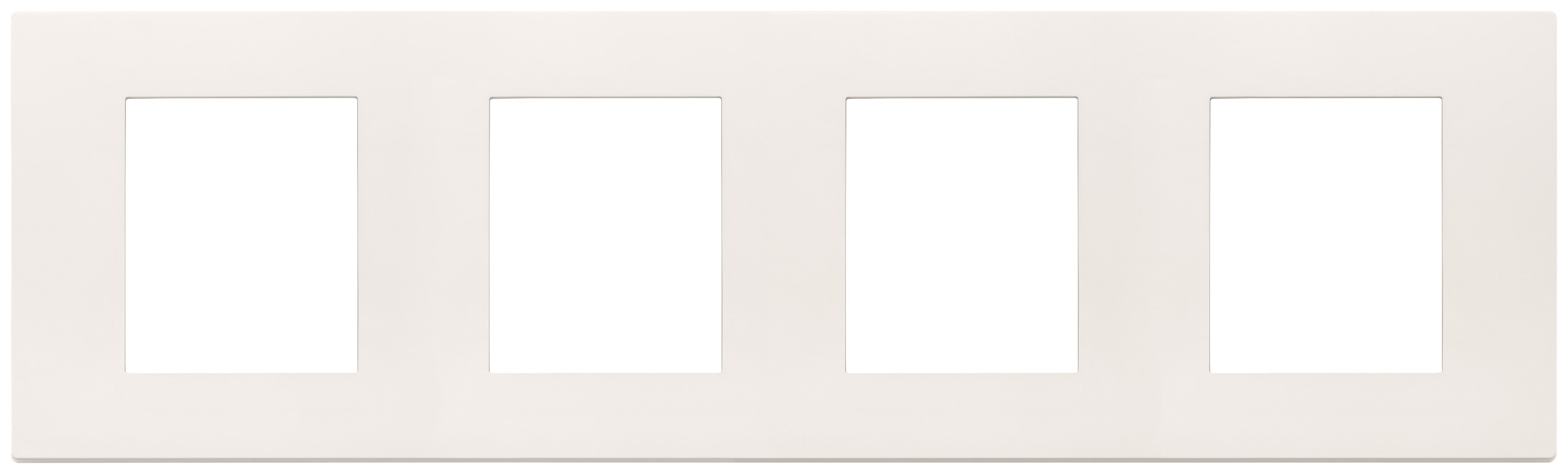 VIMAR - PLACCA 8M (2+2+2+2)INT71 BIANCO