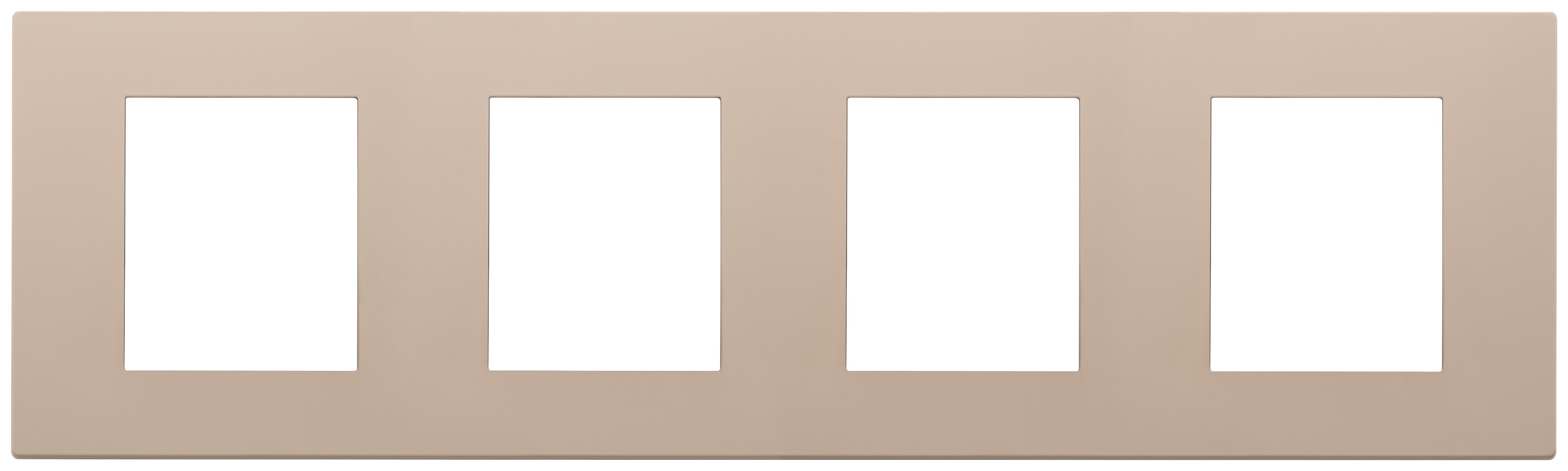 VIMAR - PLACCA 8M (2+2+2+2)INT71 ARGILLA 30669.21