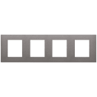 VIMAR - PLACCA 8M (2+2+2+2)INT71 METAL
