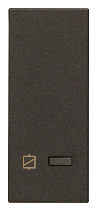 VIMAR - Attuatore IoT nero 16A, comando elettronico View Wireless, relè NO 16A, controllo locale/remoto, Bluetooth 5.0, Zigbee 3.0, LED RGB, 100-240V.