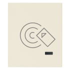 VIMAR - Fuoriporta RFID IoT in canapa, lettore smart card, configurazione via app, Bluetooth 5.0, sistema mesh, 1 uscita relè, LED regolabile, 100-240 V.