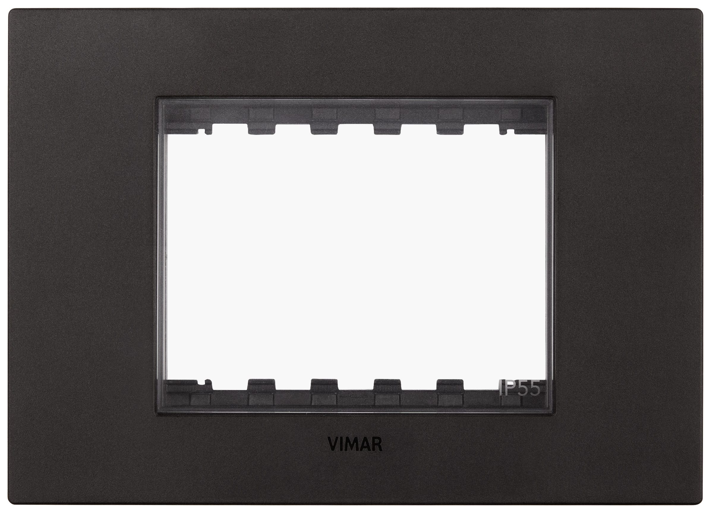 VIMAR - CALOTTA IP55 3M +VITI NERO 30943.02