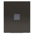 VIMAR - TASTO 2M ALLINEATO CON DIFFUSORE NERO
