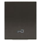 VIMAR - Tasto Allineato Simbolo Chiave Nero Intercambiabile Moduli Illuminabile 31000.2PG