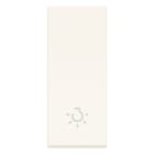 VIMAR - TASTO 1M ALLINEATO SIMBOLO LUCE BIANCO 31000.LB
