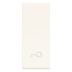 VIMAR - Tasto Allineato Simbolo Chiave Bianco Intercambiabile Modulo Illuminabile