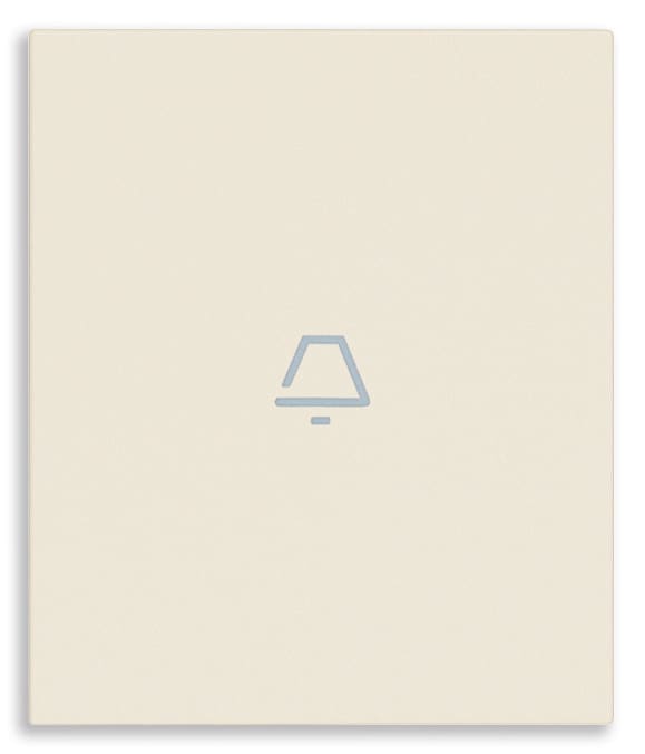 VIMAR - TASTO 2M ASSIALE SIMB. CAMPANELLO CANAPA 31000A.2CC