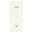 VIMAR - TASTO 1M ASSIALE SIMBOLO FRECCE BIANCO 31000A.FB