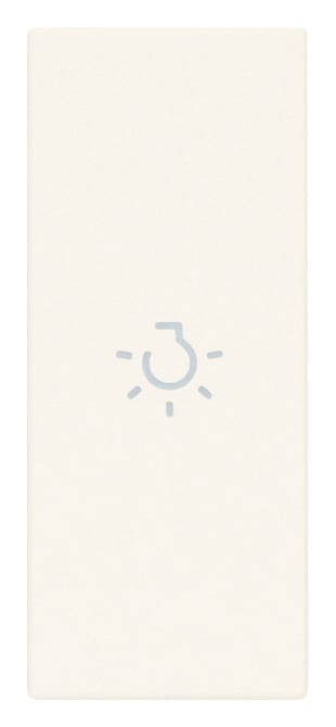VIMAR - TASTO 1M ASSIALE SIMBOLO LUCE BIANCO 31000A.LB