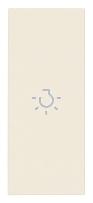 VIMAR - TASTO 1M ASSIALE SIMBOLO LUCE CANAPA