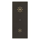 VIMAR - TASTO 1M ASSIALE SIMBOLO DIMMER NERO