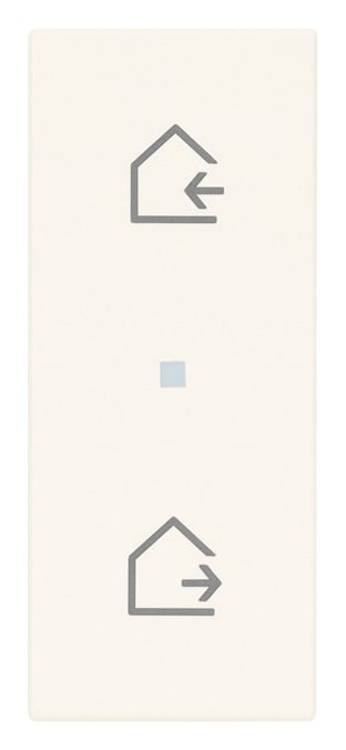 VIMAR - TASTO 1M ASSIALE SIMBOLO SCENARI BIANCO 31000A.SB