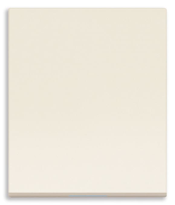 VIMAR - Tasto 2M con Fascio Luce Verticale e Canapa Intercambiabile, 2 Moduli Allineati 31000S.2C