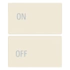 VIMAR - DUE MEZZI TASTI 2M SIMBOLI ON/OFF CANAPA