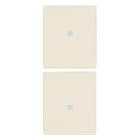 VIMAR - DUE MEZZI TASTI 1M NEUTRO PERS. CANAPA 31480.C