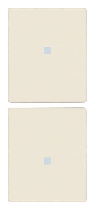 VIMAR - DUE MEZZI TASTI 1M NEUTRO PERS. CANAPA