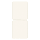 VIMAR - DUE MEZZI TASTI 1M FISSI NEUTRI BIANCO