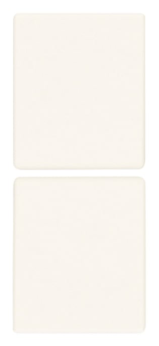 VIMAR - DUE MEZZI TASTI 1M FISSI NEUTRI BIANCO 31480.ZB