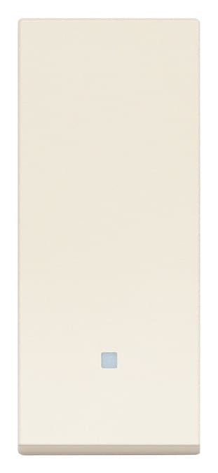 VIMAR - Tasto Allineato Neutro Canapa Intercambiabile Personalizzabile Comandi Domotici Knx Modulo 1M 31481.C