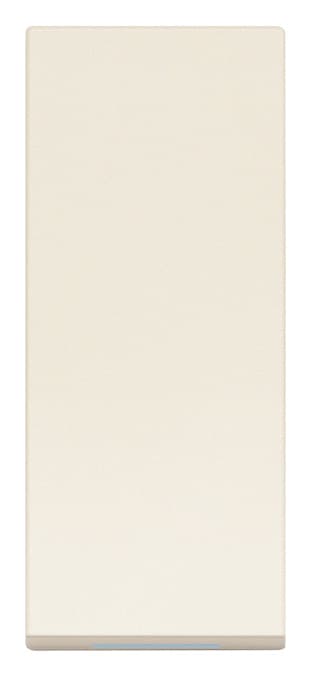 VIMAR - Tasto Verticale Intercambiabile per Comandi Domotici KNX - Fascio Luce Personalizzabile Modulo Neutro Canapa 31481S.C