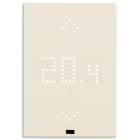 VIMAR - Termostato XT By-me 2M canapa per controllo temperatura ambiente, gestione impianti, comando fan-coil, funzione boost e retroilluminazione LED.