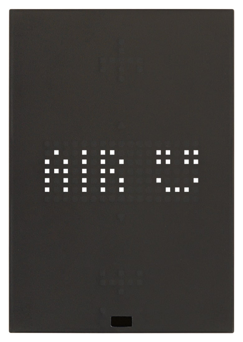 VIMAR - Multisensore XT By-me 2M nero, apparecchio di comando per domotica By-me Plus, termostato, umidostato, funzione VOC, LED personalizzabile. 32042.G