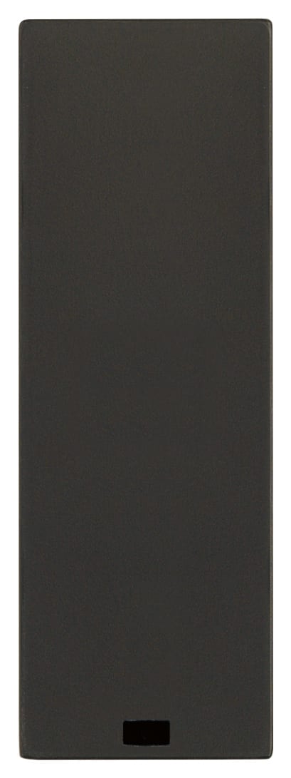 VIMAR - Comando XT KNX advanced 1M nero, 2 pulsanti personalizzabili, funzione proximity, etichette stato, individuazione al buio, 1 modulo frontale.