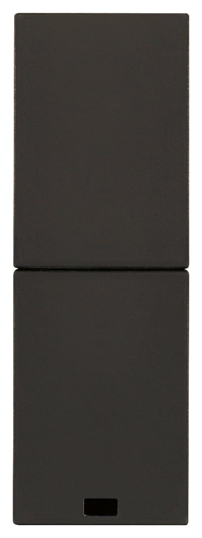 VIMAR - Comando XT KNX 1M nero, 4 pulsanti personalizzabili con etichette, funzione proximity, stato e individuazione al buio, intensità regolabile.