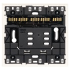 VIMAR - Supporto Elettrificato 2 Moduli Incasso Linea Piattaforma Xt, Per Scatole Ø 60 Mm Bianco