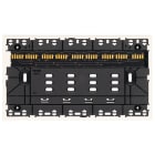 VIMAR - Supporto Elettrificato 4 Moduli Incasso Bianco con Viti Linea Piattaforma Xt