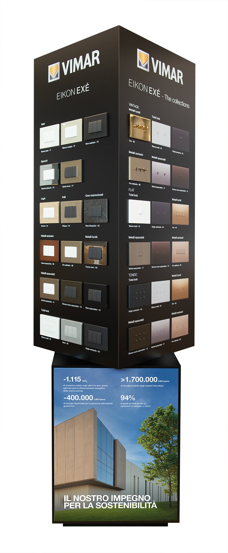 VIMAR - Espositore Eikon per il tuo materiale elettrico B.Q24010