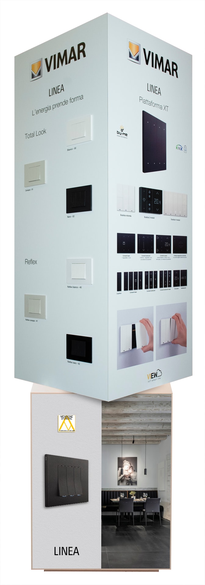 VIMAR - Espositore Linea E Piatt.Xt - Soluzione Organizzativa per Materiali Elettrici B.Q24012