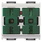 VIMAR - DUE PULSANTI BASCULANTI + RELE BIANCO