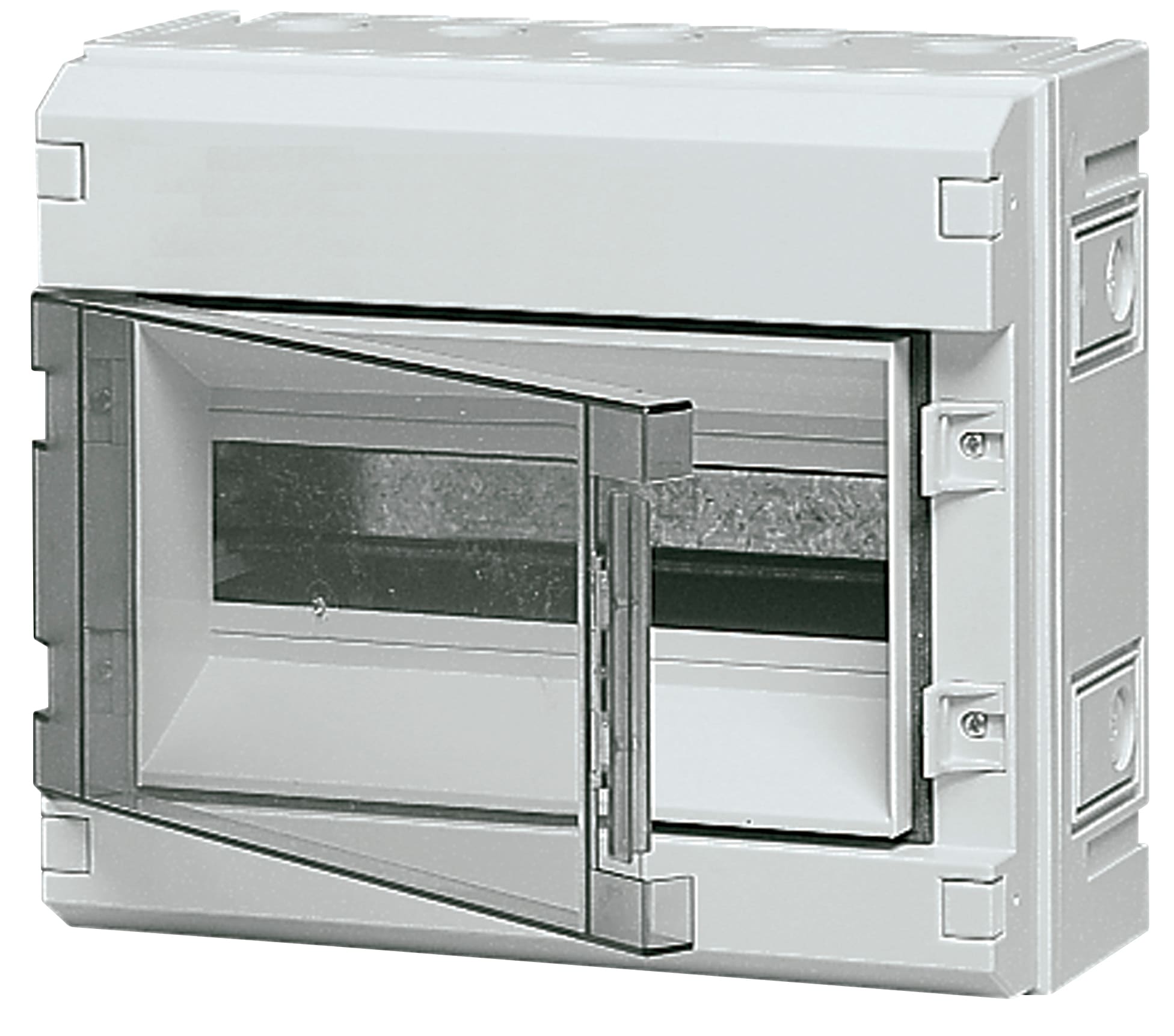 VIMAR - CENTRALINO PARETE 12M IP55 +PT GRIGIO