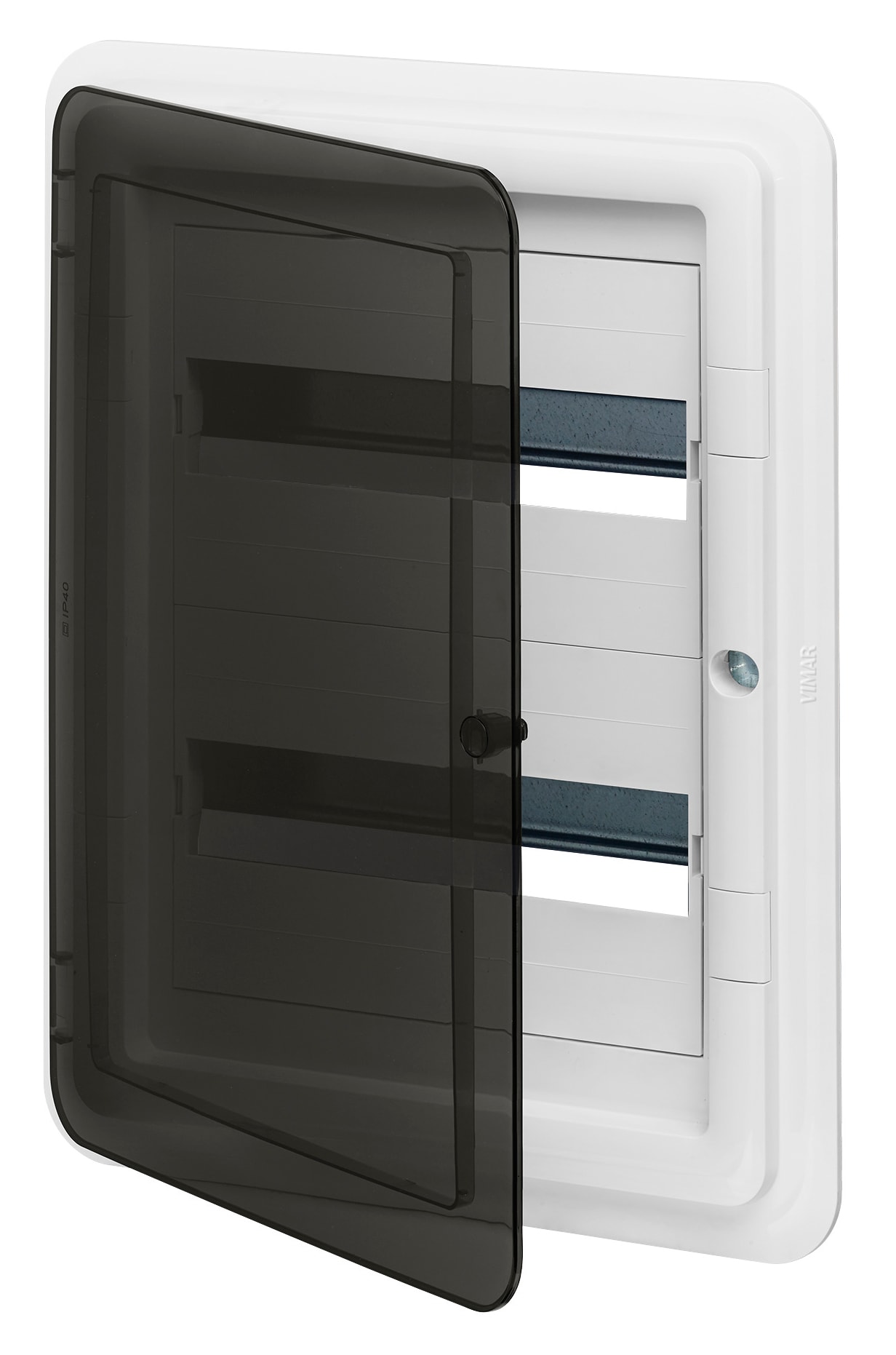 VIMAR - CENTRALINO ESTETICO INCASSO 24M FUME