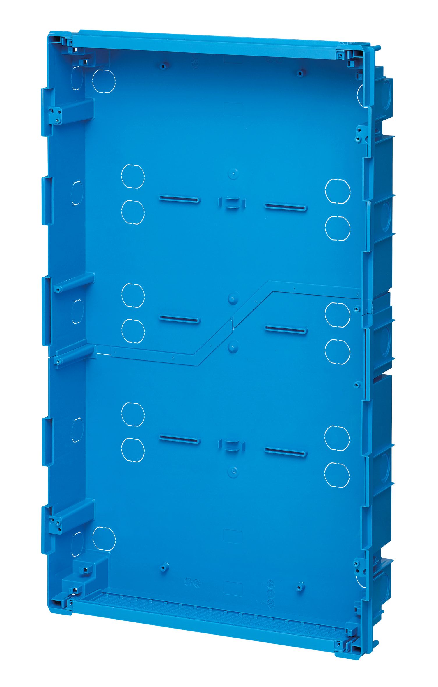 VIMAR - Scatola da Incasso per Centralino Estetico 72 Moduli Azzurro 426x723x100 mm V53372