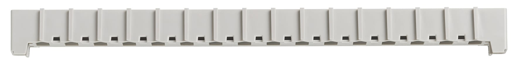 VIMAR - Staffa portamors centralino estetico 12M per 5 morsettiere innesto rapido V53552 grigio agganciare scatola