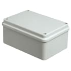 VIMAR - Scatola derivazione IP56 120x80x50mm pareti lisce coperchio cieco acciaio inox grigio RAL 7035
