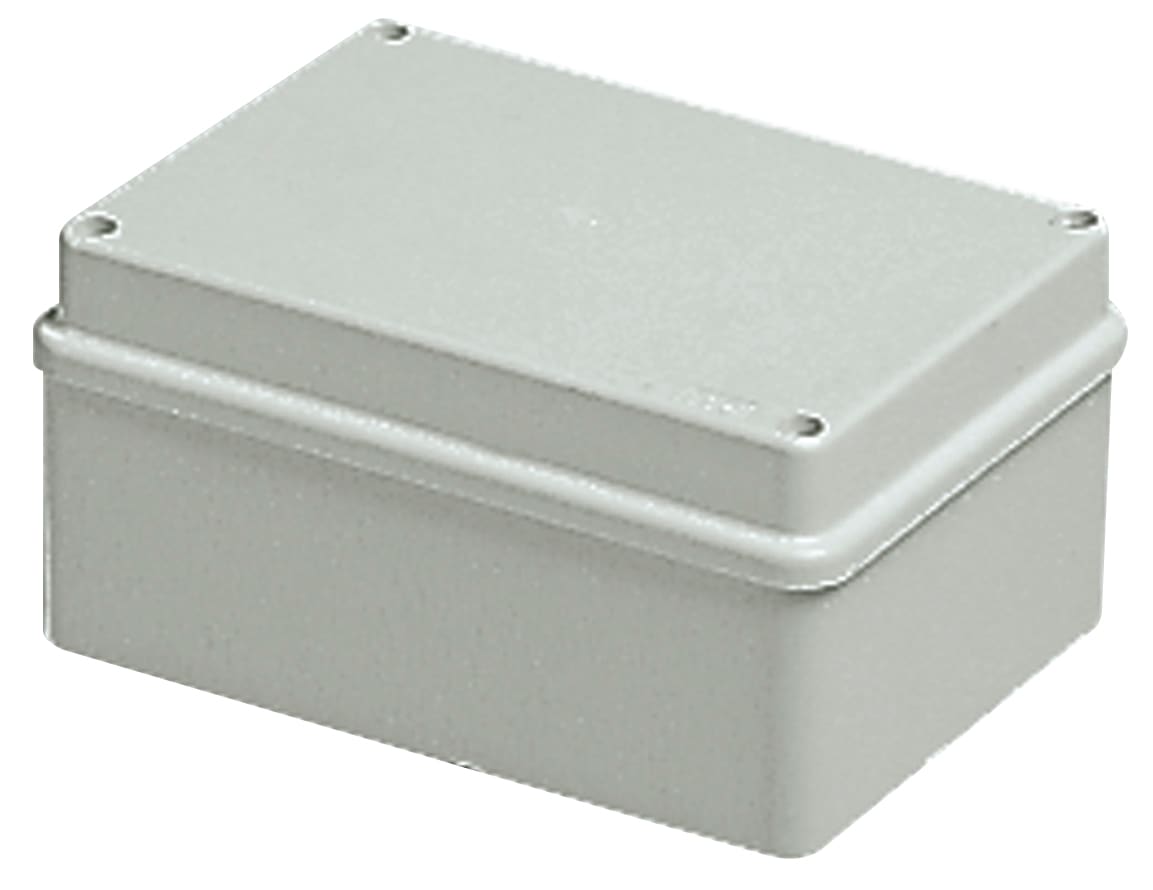 VIMAR - Scatola derivazione IP56 150x110x70mm grigio RAL 7035 con coperchio cieco fissato da viti in acciaio inox