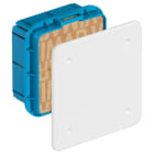 VIMAR - Scatola Derivazione Incasso 92x92x50mm con Coperchio Bianco e Viti Fissaggio V70001