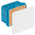 VIMAR - Scatola Derivazione Incasso 116x92x70mm con Coperchio Bianco e Viti Fissaggio GW 650°C