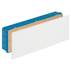 VIMAR - Scatola Derivazione Incasso 479x154x70mm con Coperchio Bianco e Viti Fissaggio Gw 650°C