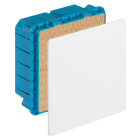VIMAR - Scatola Derivazione Incasso 248x248x120 con Coperchio Bianco, Viti, Separatore e Giunti