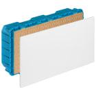 VIMAR - Scatola Derivazione Incasso 515x248x120 con Coperchio Bianco, 4 Separatori e 2 Giunti