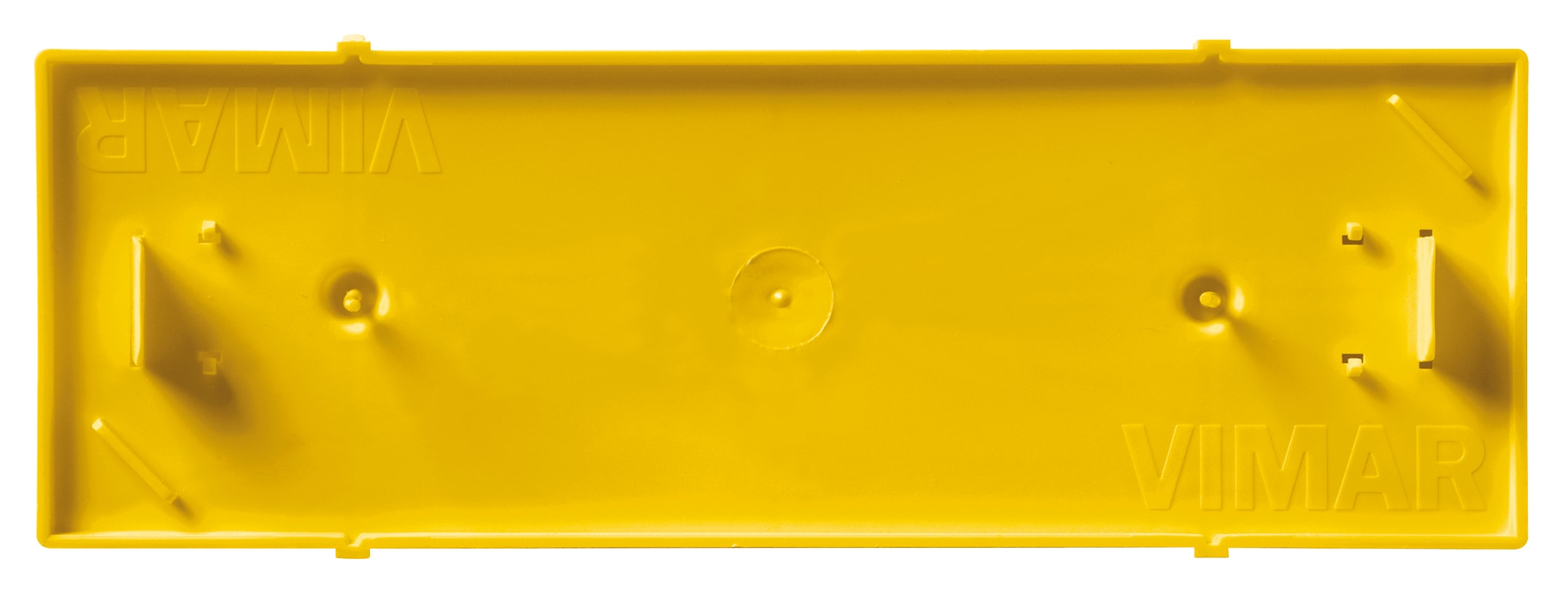 VIMAR - Coperchio antimalta protettivo per scatole V71306 e V71306.AU giallo 6M